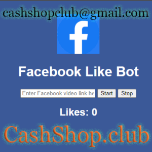 Facebook Like Bot