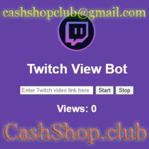 Twitch View Bot