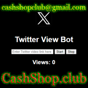 Twitter View Bot / Twitter Live View Bot / X View Bot / X Live View Bot